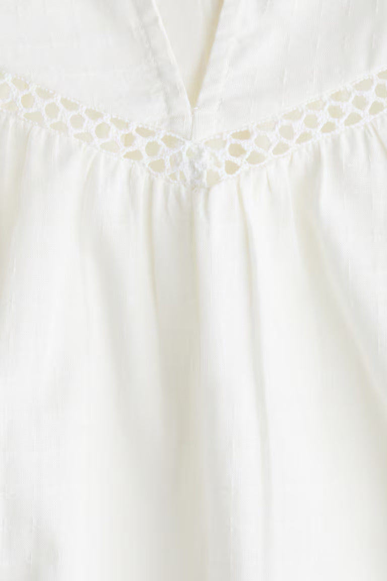 H&M Dobby-Weave Blouse