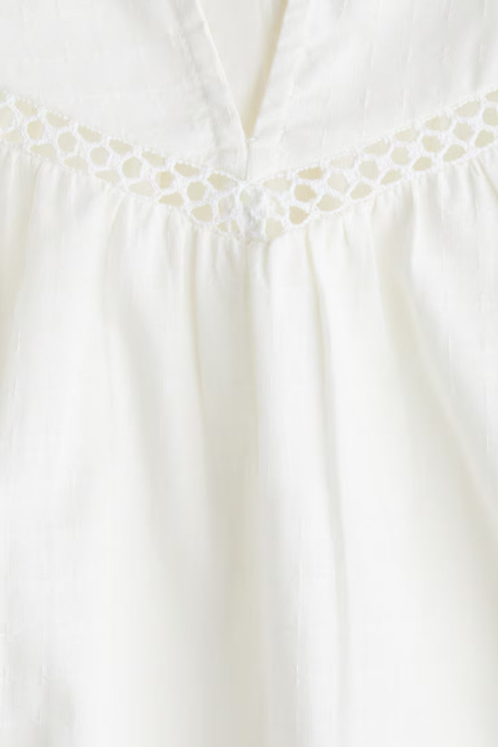H&M Dobby-Weave Blouse