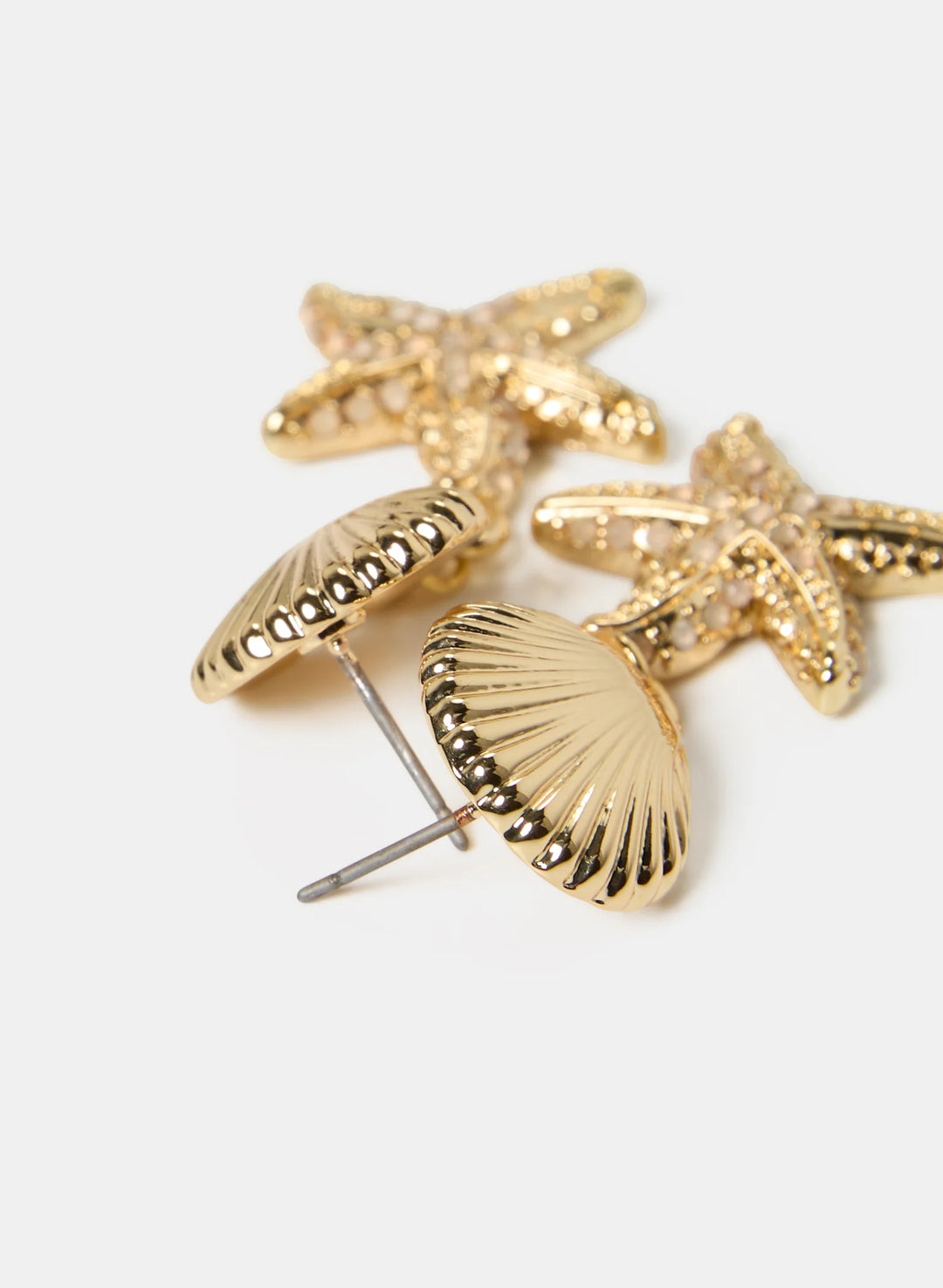 Laura Seashell Drop Earrings