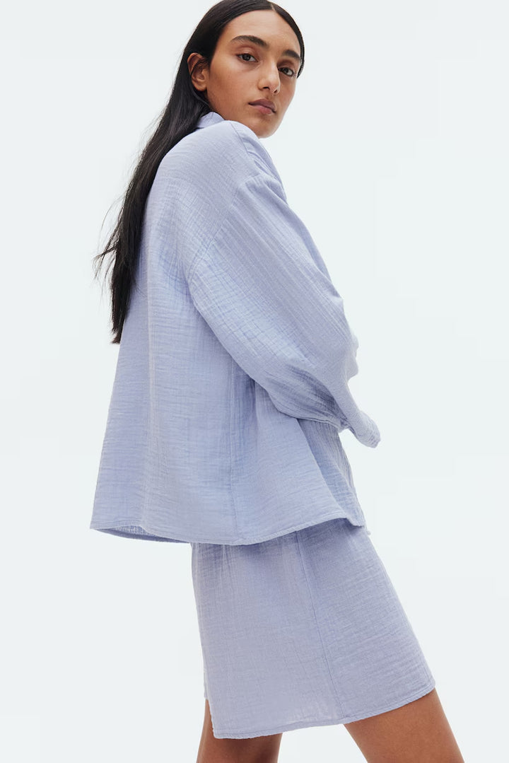 H&M Pajama Shirt and Shorts