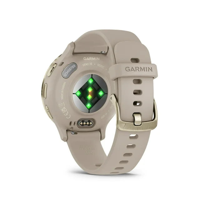 Garmin Venu® 3S, GPS Smartwatch, AMOLED Display, Advanced Health and Fitness Features, Up To 10 Days Of Battery, French Gray