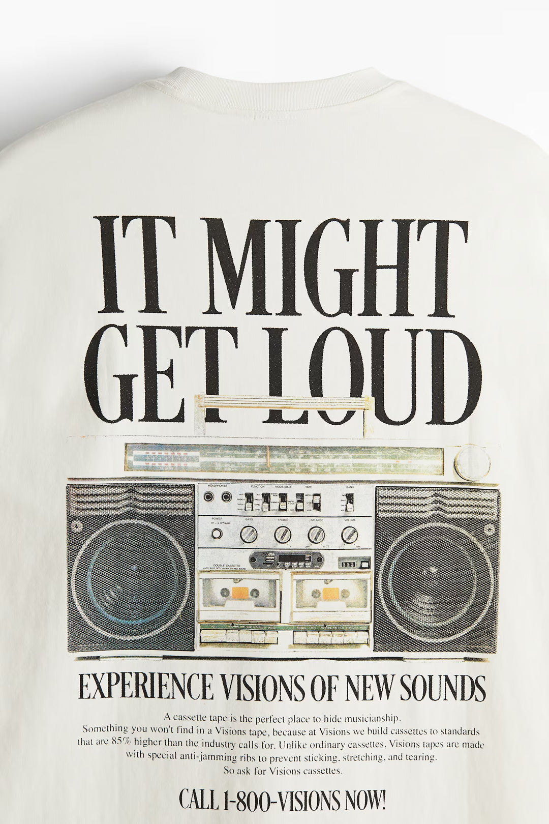 H&M Loose Fit Printed T-shirt