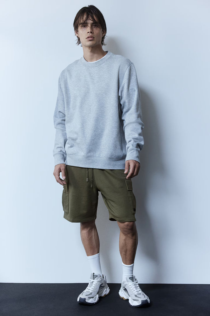 H&M Long Sports Cargo Shorts