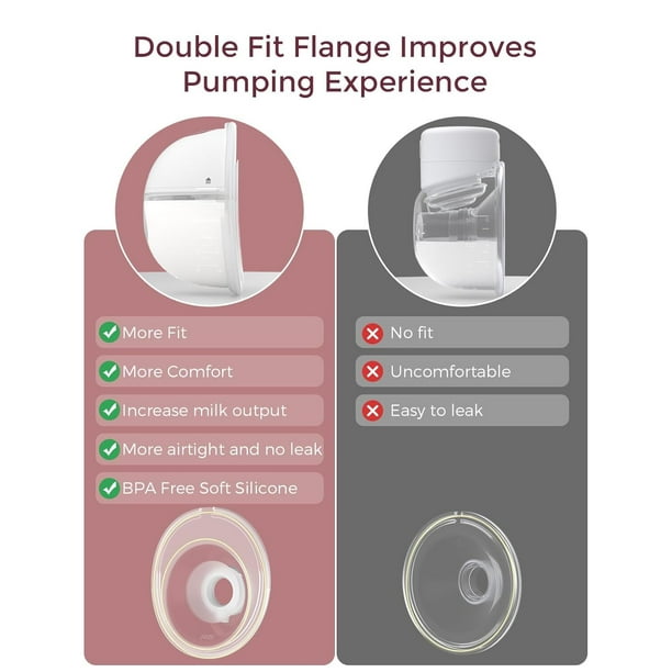 Momcozy M5 Hands Free Breast Pump, Wearable Breast Pump with 3 Modes & 9 Levels