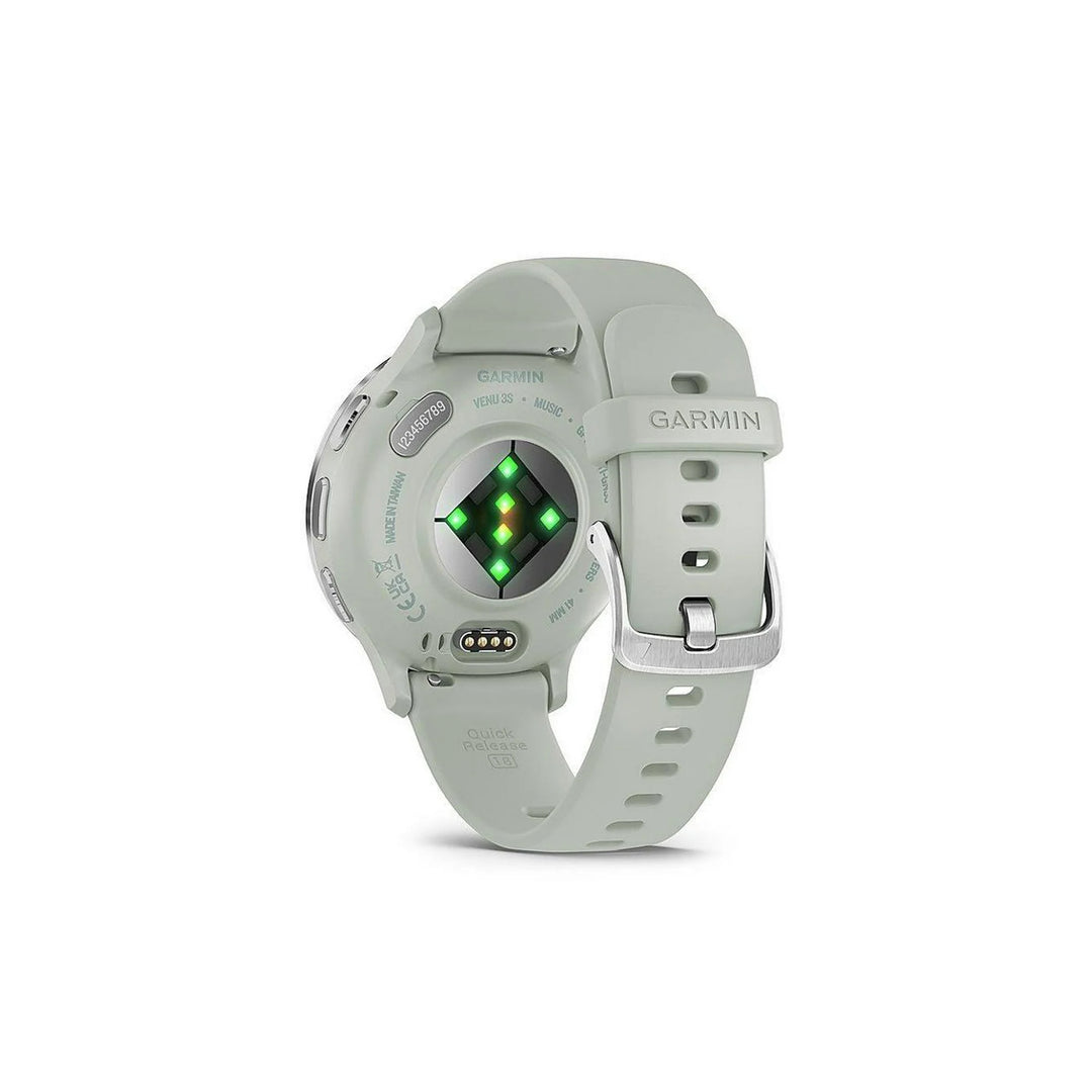 Garmin Venu® 3S, GPS Smartwatch, AMOLED Display, Advanced Health and Fitness Features, Up To 10 Days Of Battery, Sage Gray
