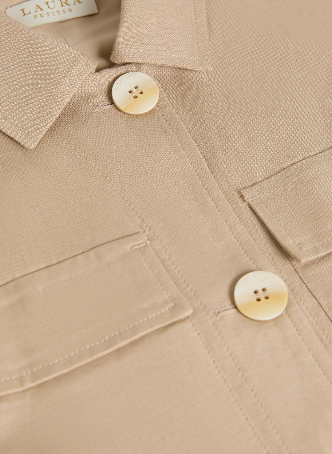 LAURA Short Linen Jacket