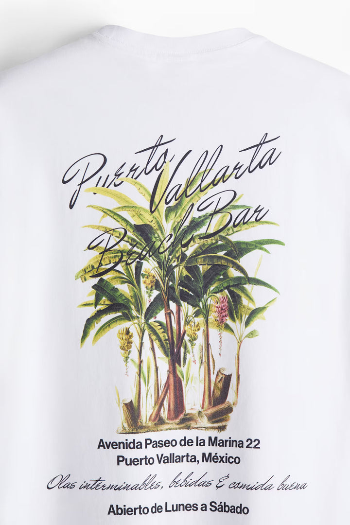 H&M Loose Fit Printed T-shirt