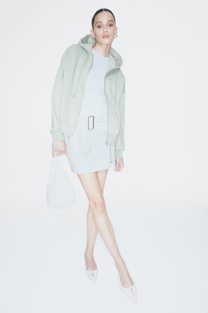 H&M Oversized Hooded Jacket with Motif