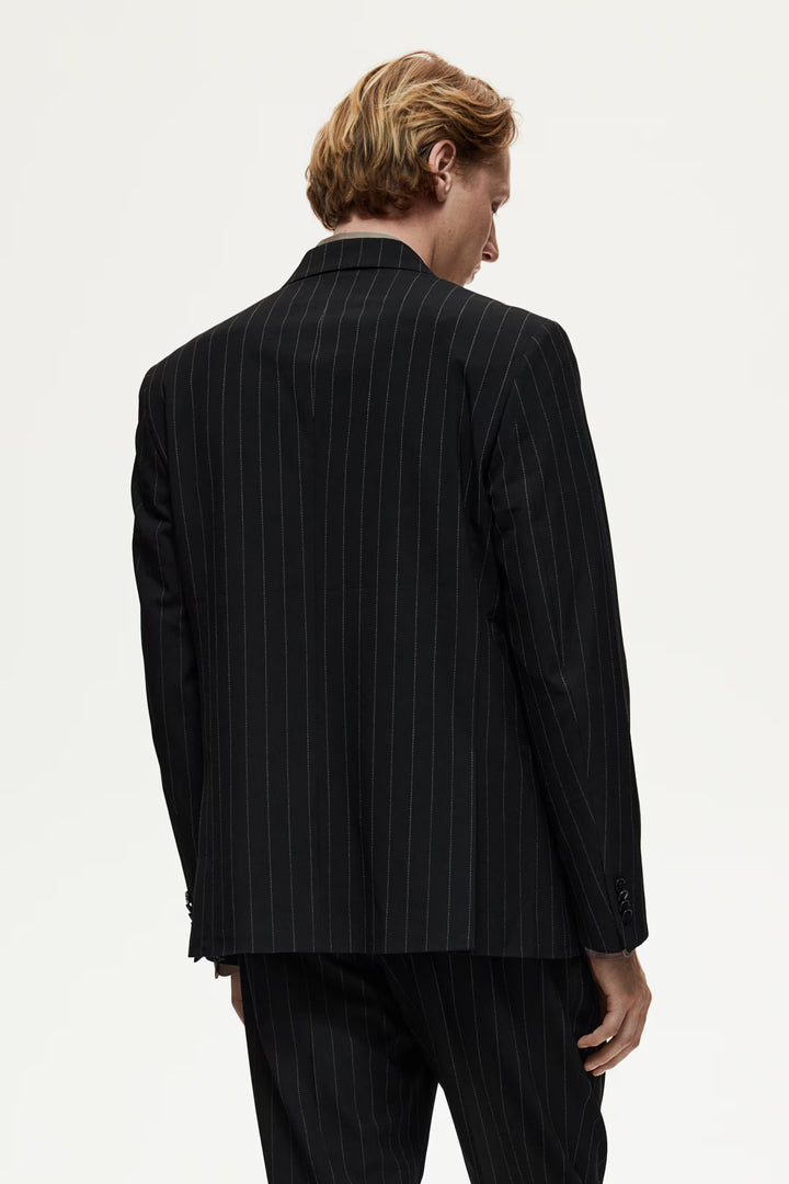 H&M Regular Fit Double-Breasted Blazer