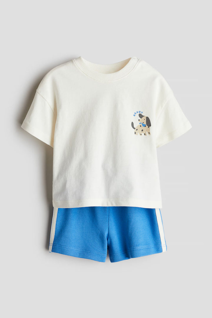 H&M 2-Piece T-Shirt and Shorts Set