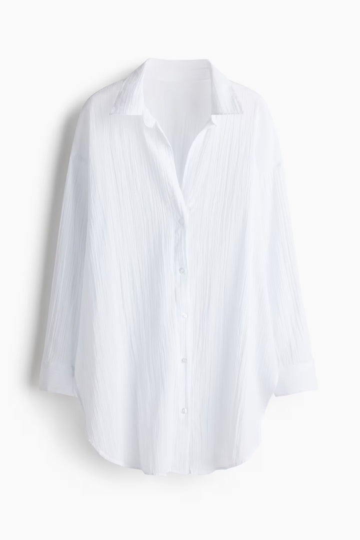 H&M Long Cotton Shirt
