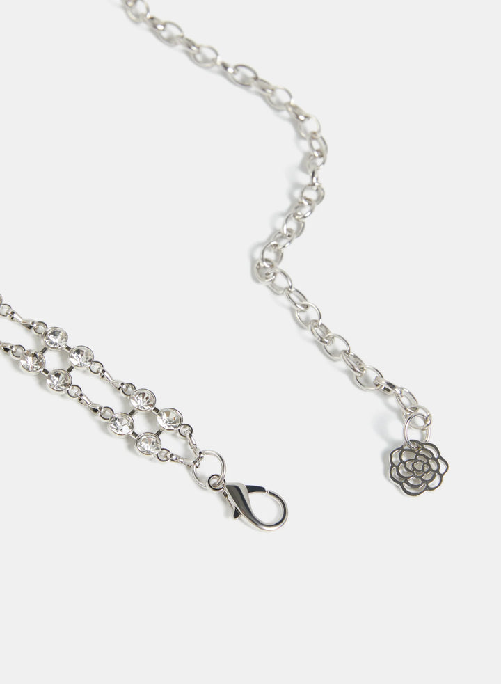 Laura Jeweled Chain Link Belt