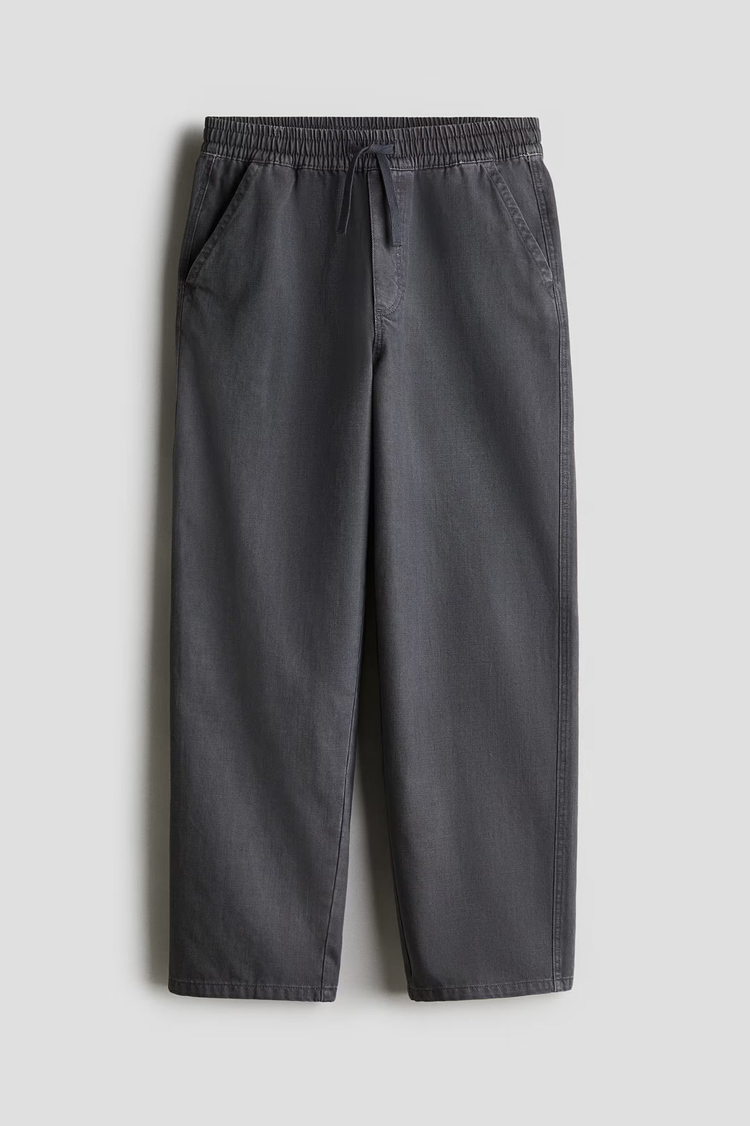H&M Loose-Fit Cotton Twill Pants