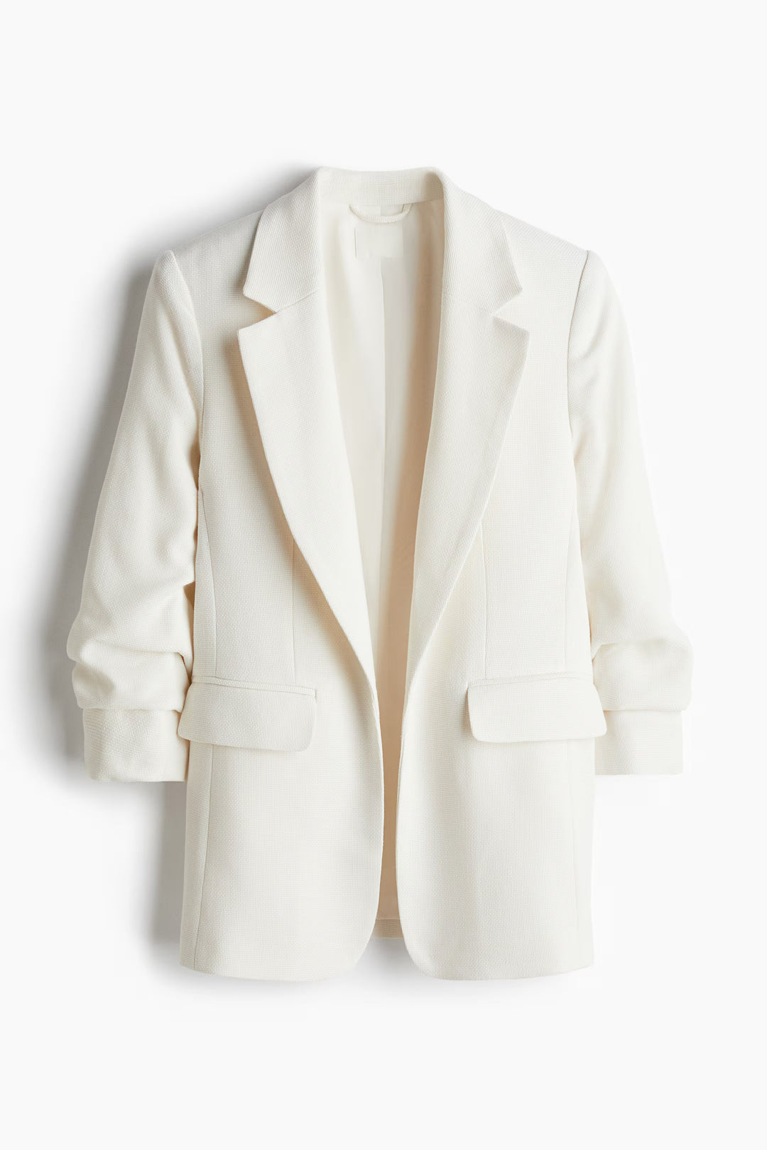 H&M Gathered-sleeve Jacket