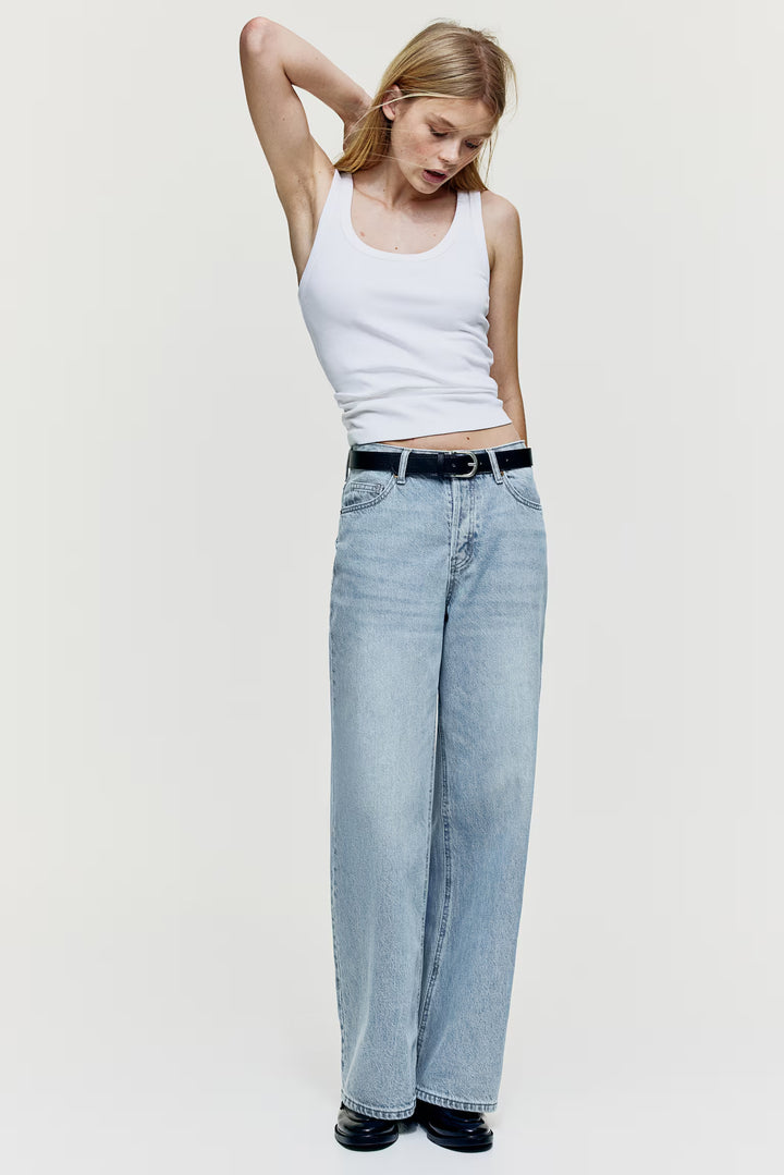 H&M Wide-cut Jeans