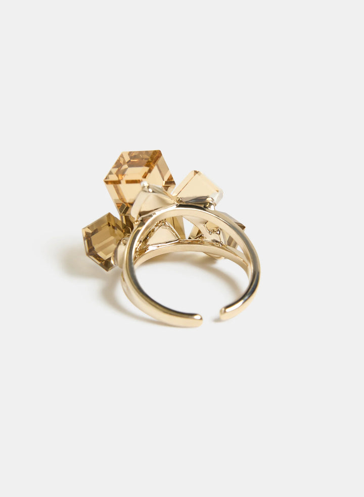Laura Cube Cluster Ring