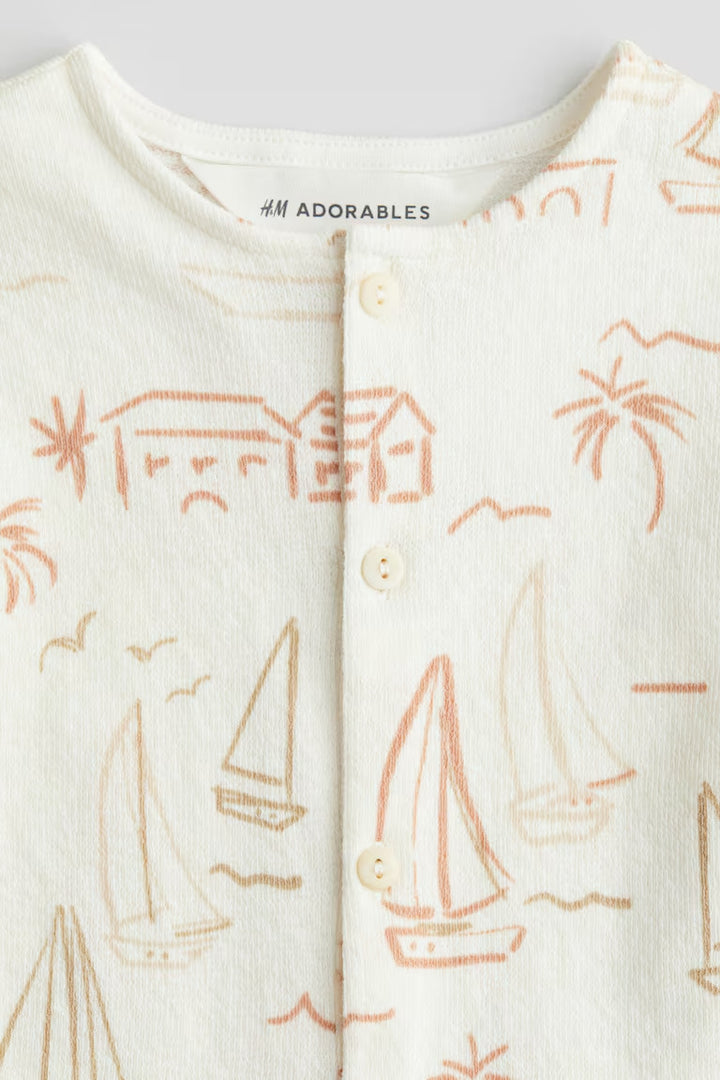 H&M Cotton Romper Suit