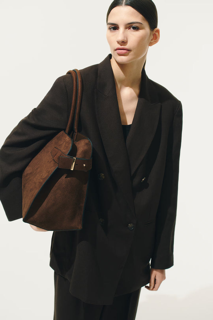 H&M Linen-Blend Blazer