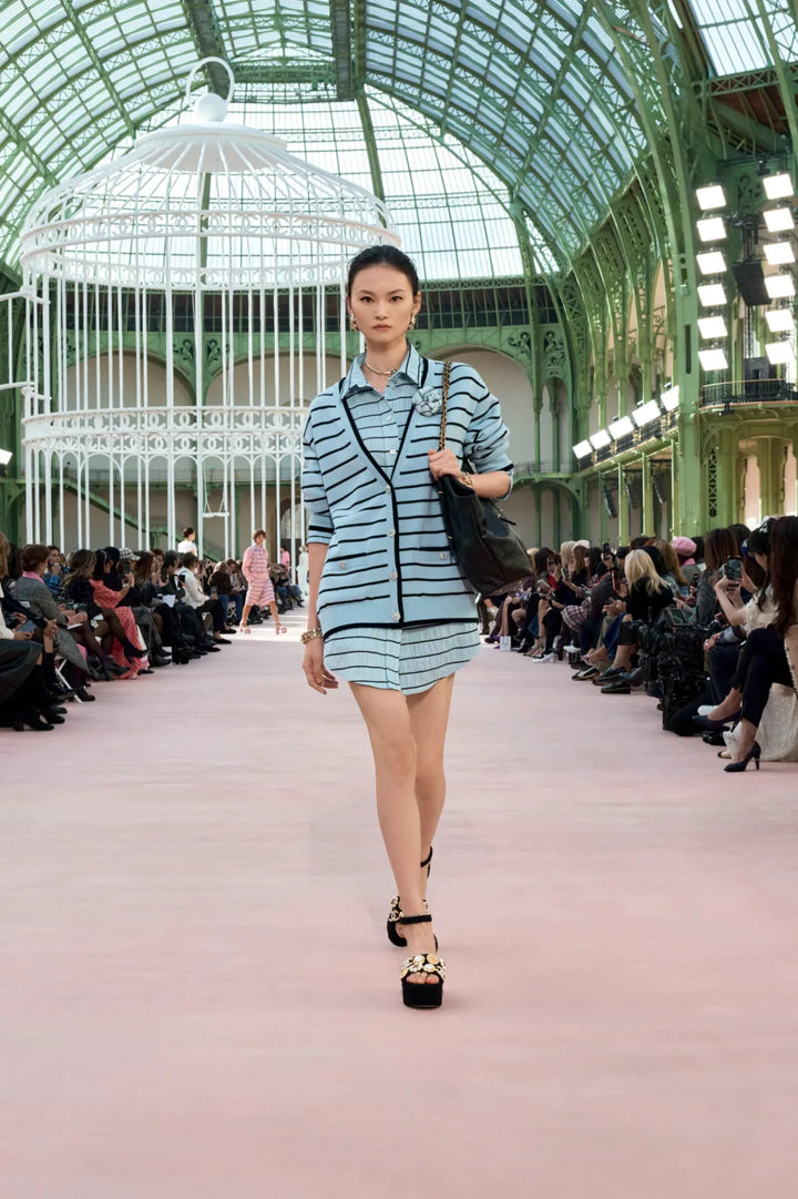CHANEL Shirt Silk Taffeta