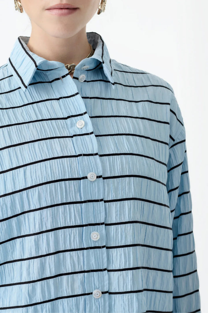 CHANEL Shirt Silk Taffeta