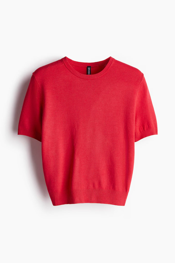 H&M  Fine-Knit T-Shirt