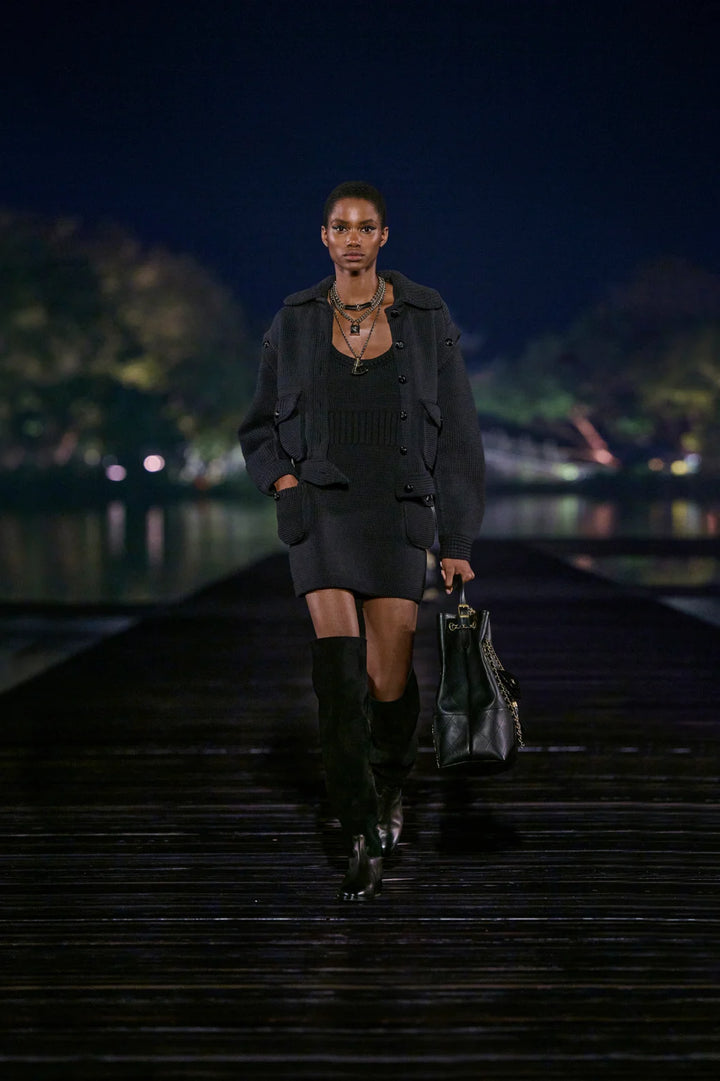 CHANEL Dress Cotton & Mixed Fibers