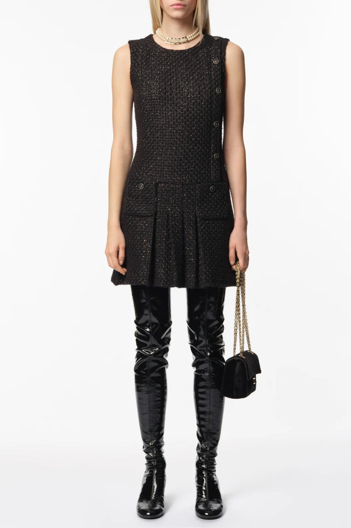 CHANEL  Dress Tweed