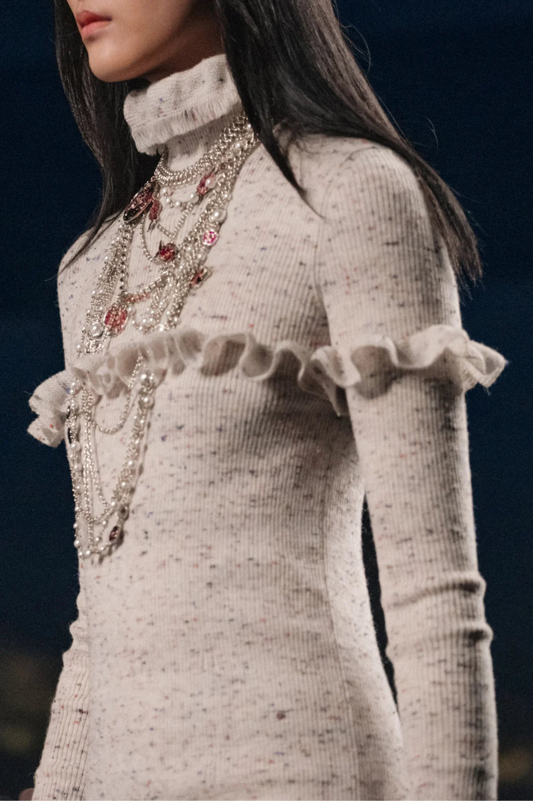 CHANEL  Métiers d’art   Dress   Wool