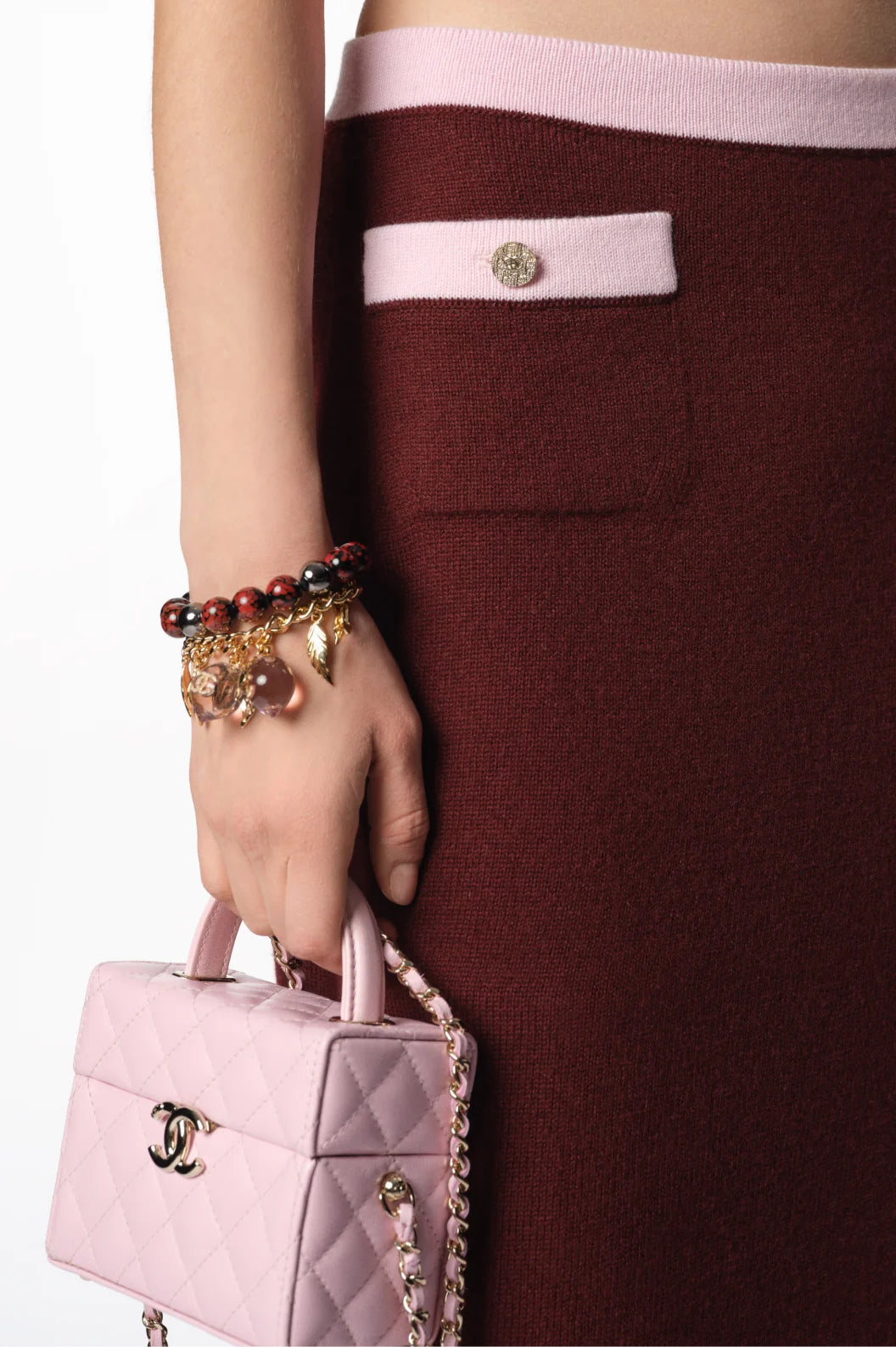 CHANEL Skirt Cashmere