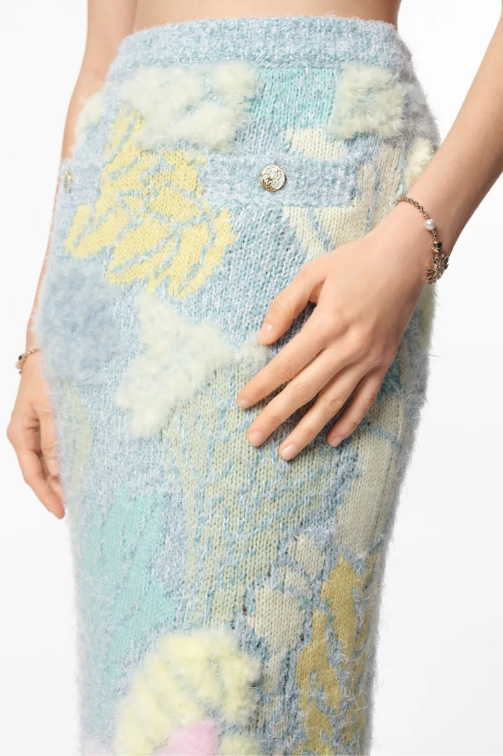 CHANEL Skirt Cashmere & Silk