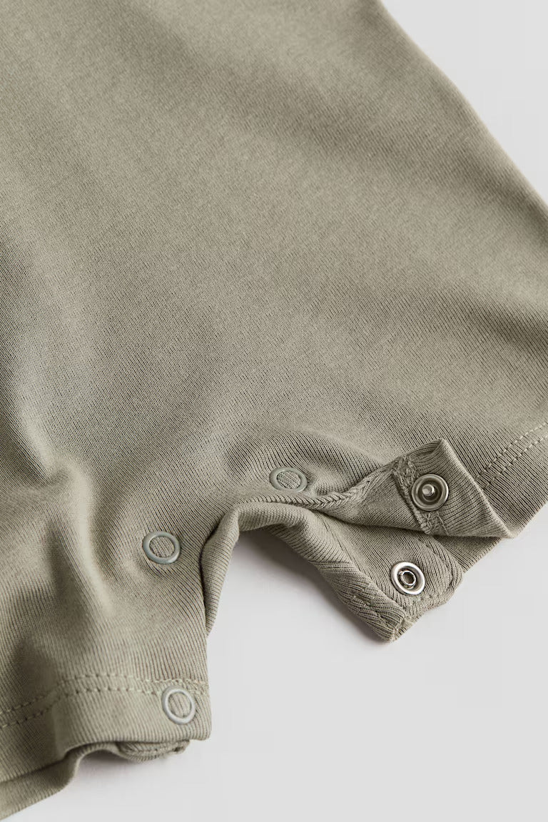 H&M Cotton Jersey Romper Suit