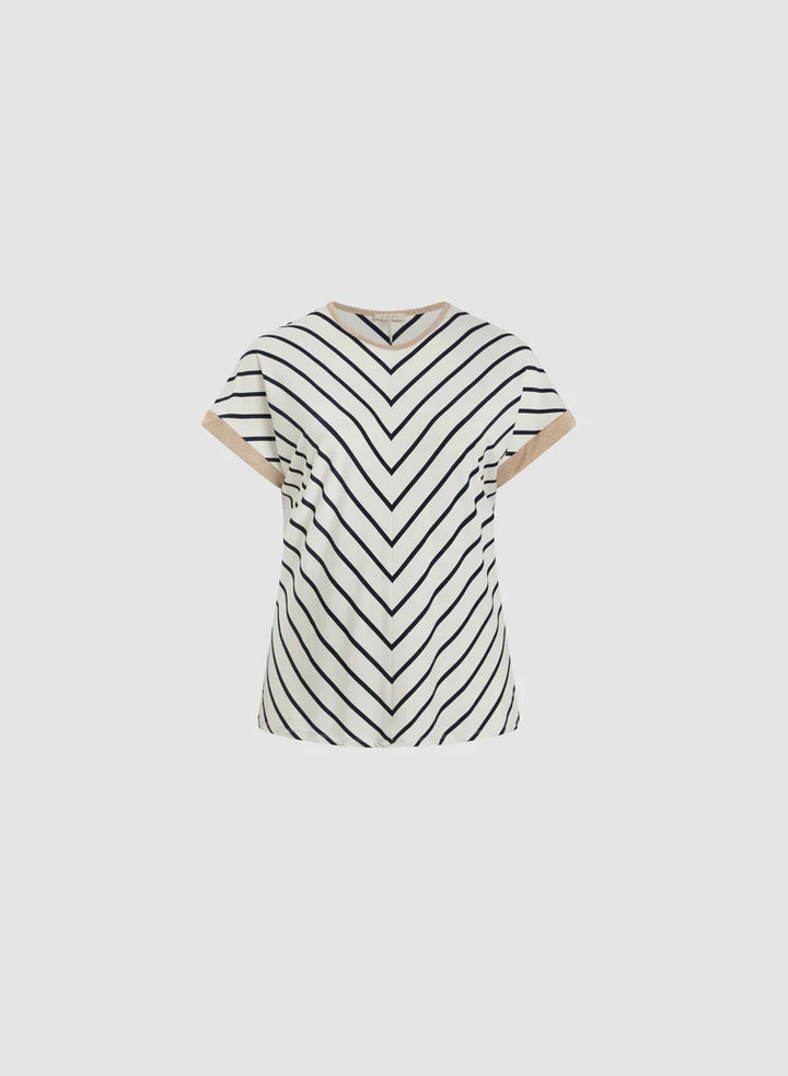 LAURA Drop Sleeve Chevron Top