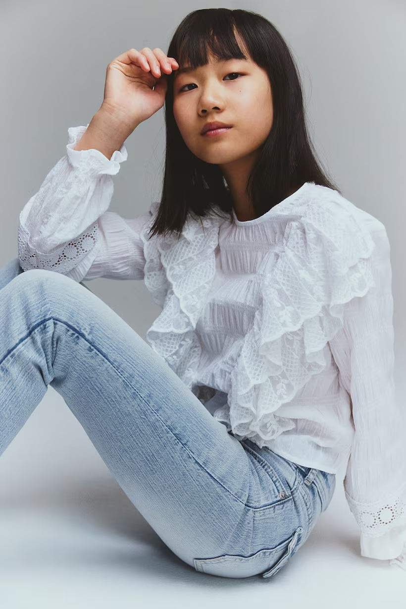 H&M Flared Leg Low Jeans