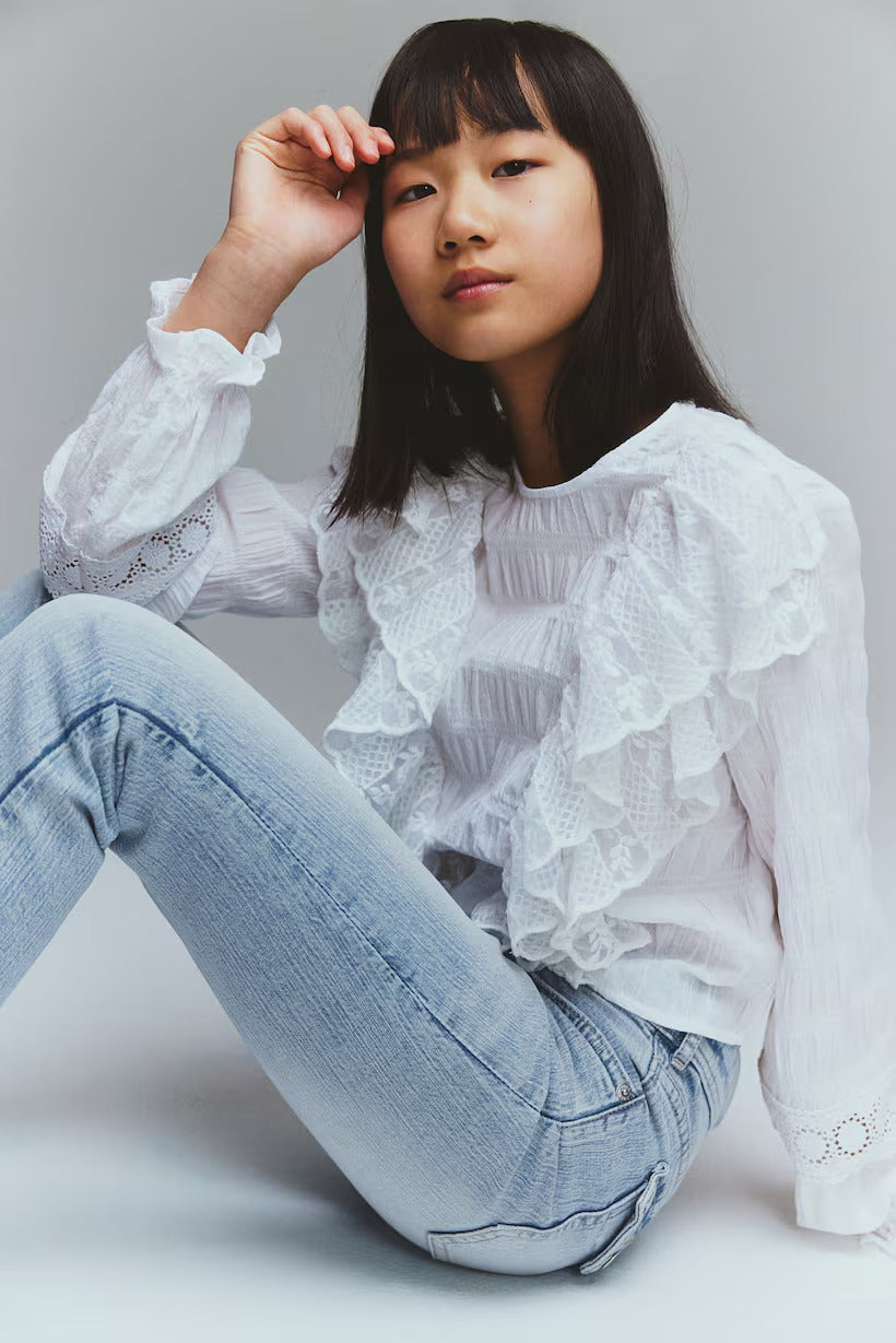 H&M Flared Leg Low Jeans