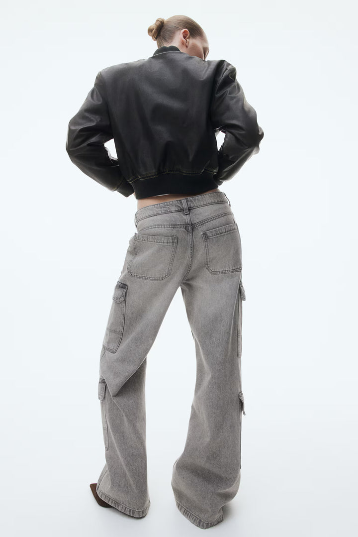 H&M Denim Cargo Pants