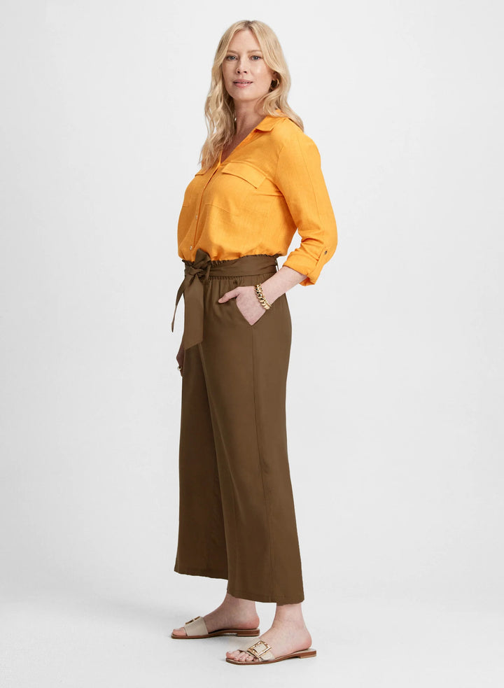 LAURA Pull-On Tencel Capris