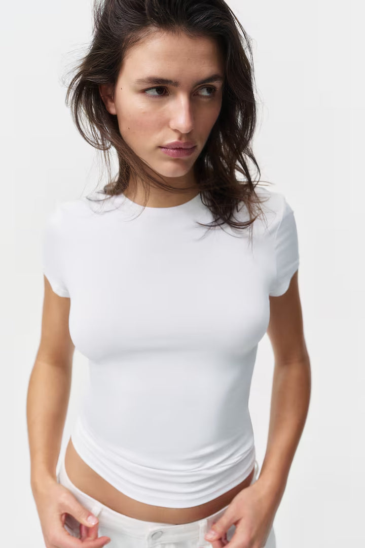 H&M FITTED T-SHIRT