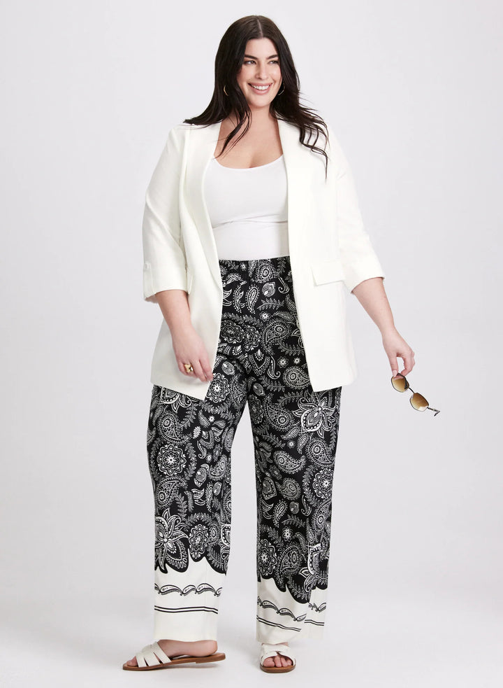 LAURA Open-Front Longline Blazer
