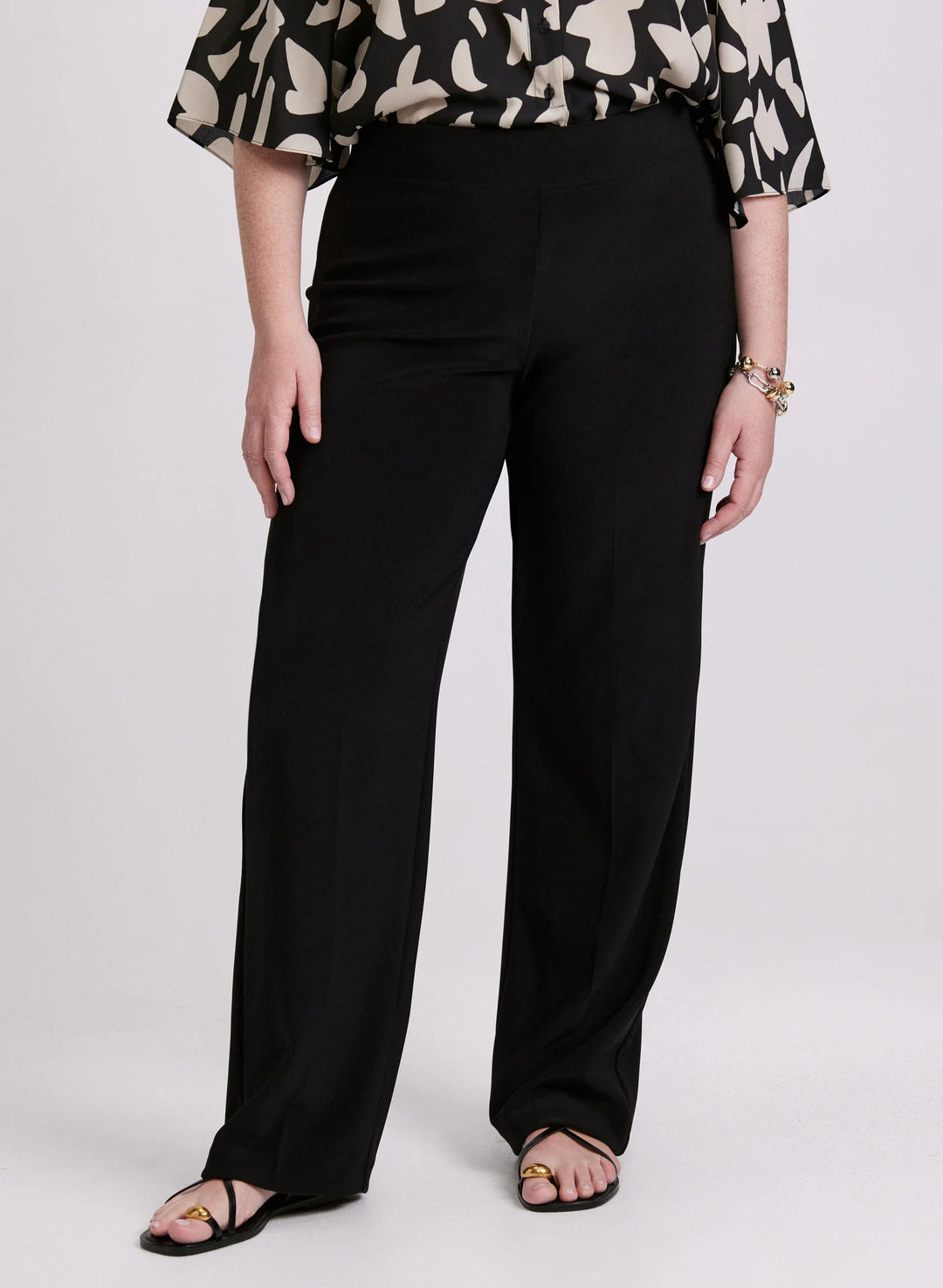LAURA Joseph Ribkoff - Pull-On Wide-Leg Pants
