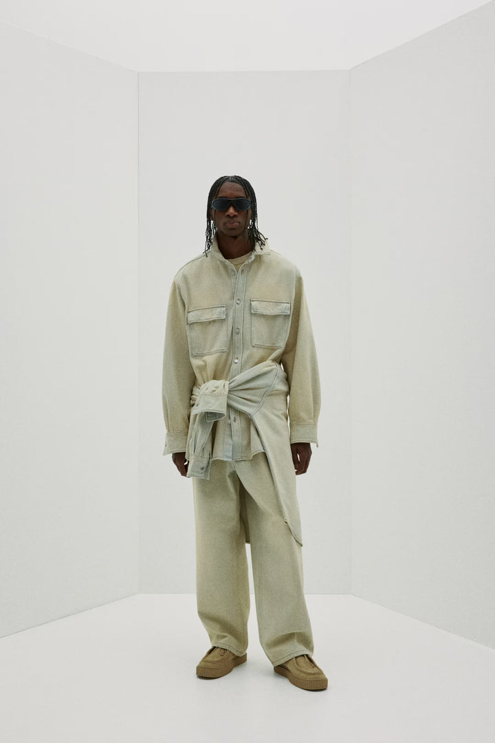 H&M Oversized Fit Denim Shirt