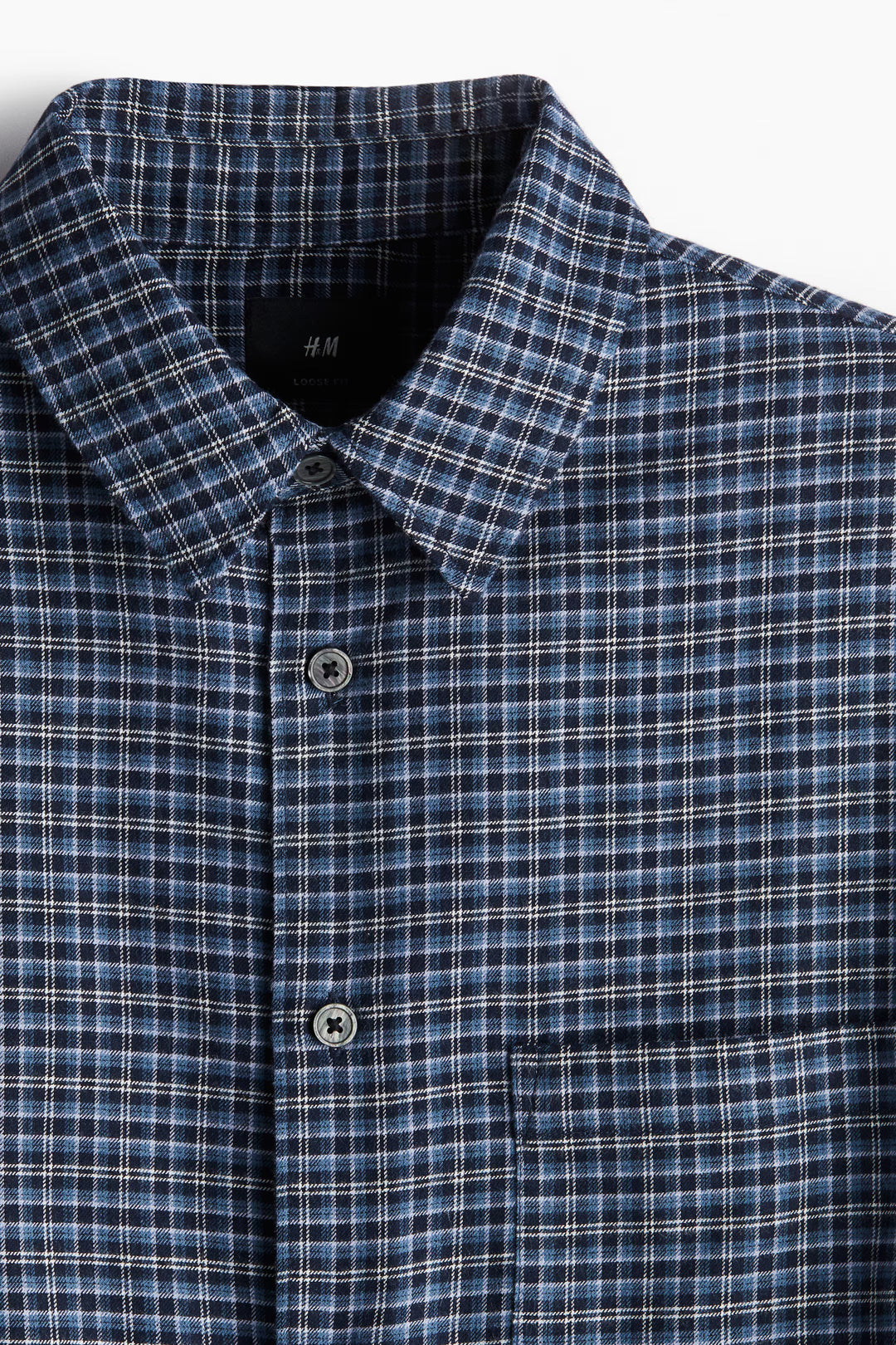 H&M Loose Fit Flannel shirt