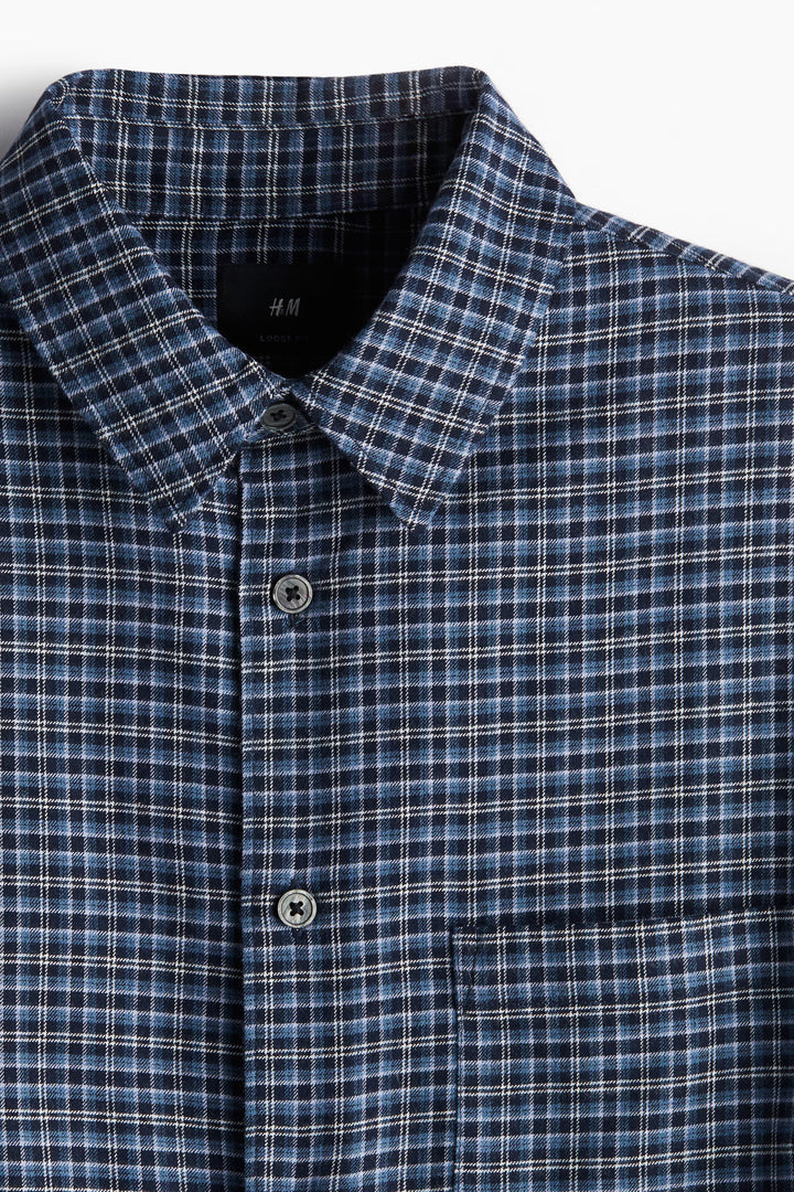 H&M Loose Fit Flannel shirt
