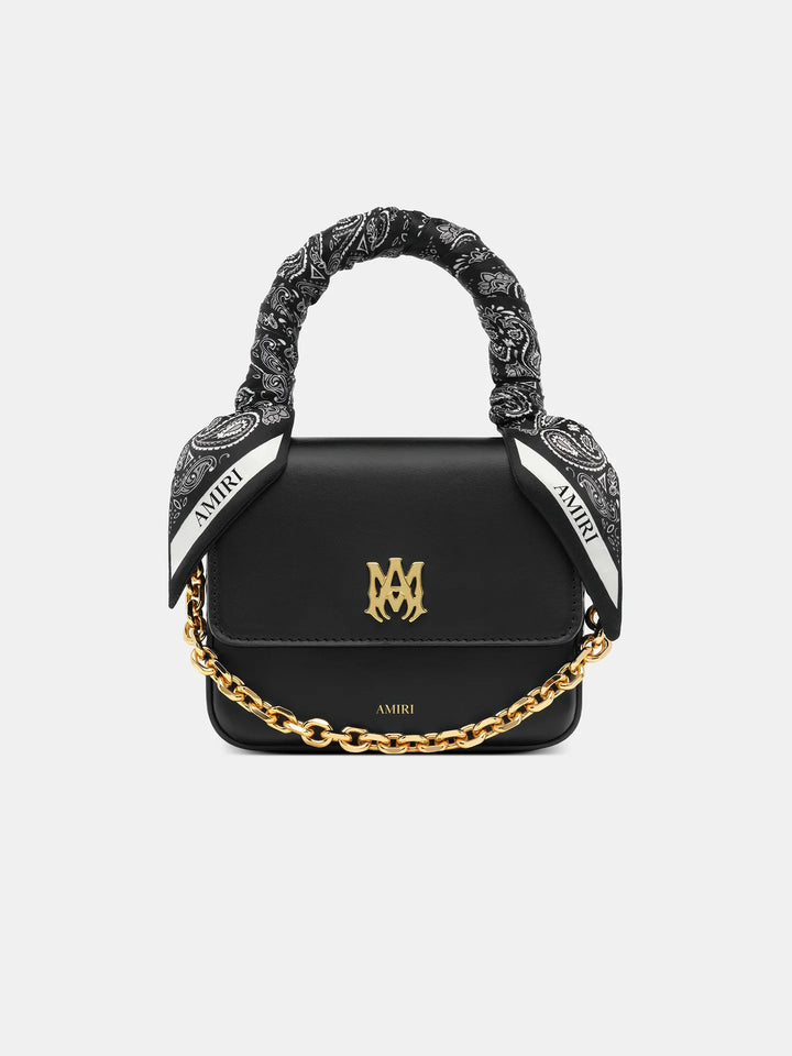 AMIRI WOMEN'S MICRO MA BAG WITH CHAIN HANDLE