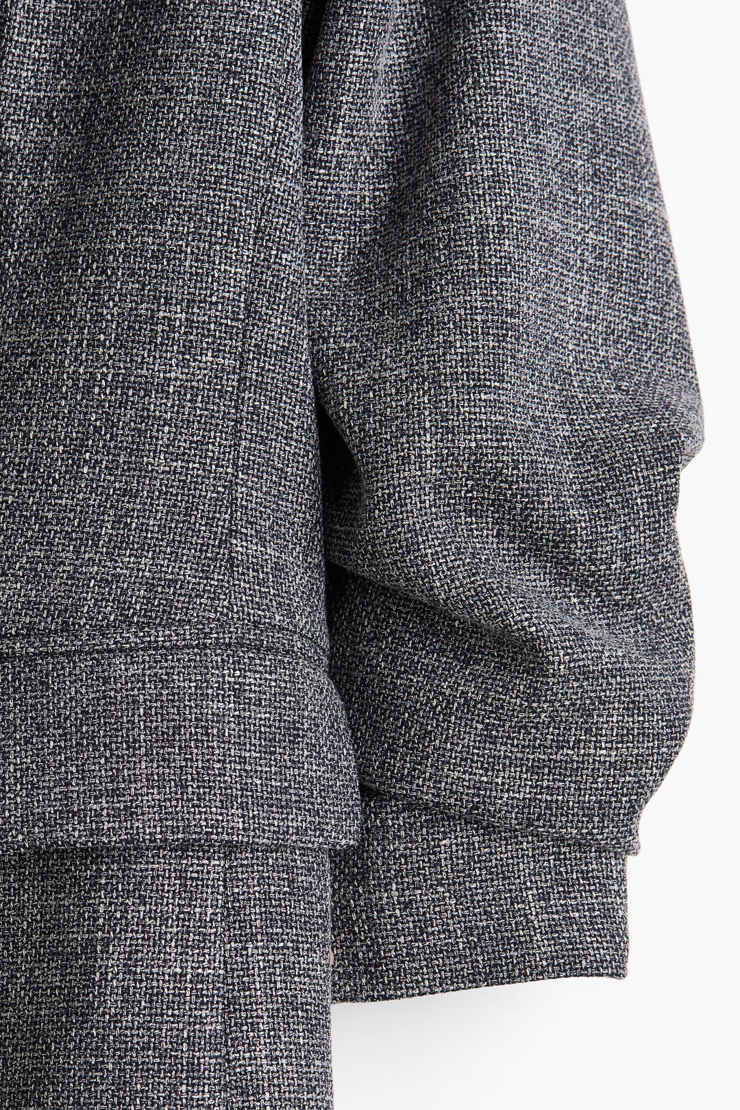 H&M Gathered-sleeve Jacket