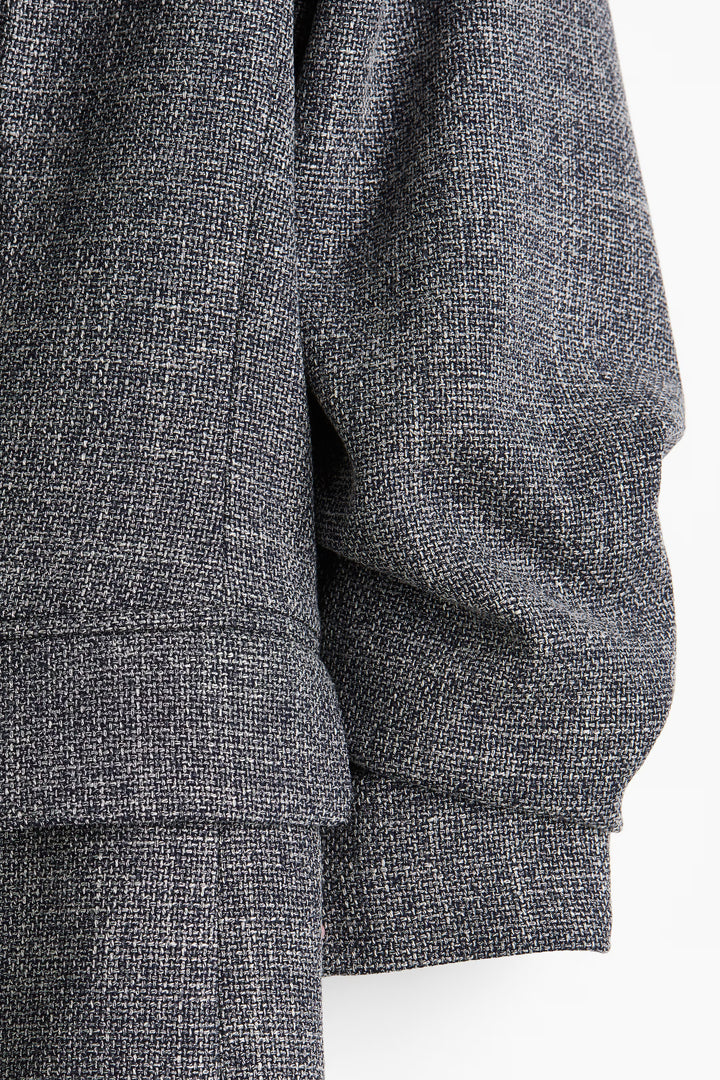 H&M Gathered-sleeve Jacket
