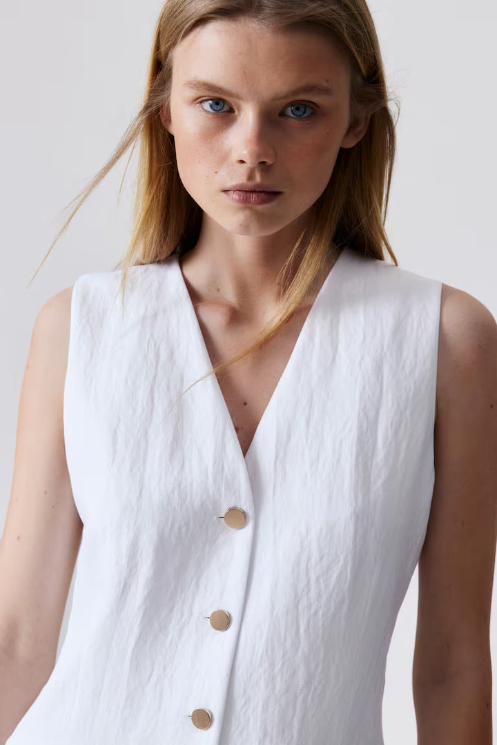 H&M Button-Front Dress