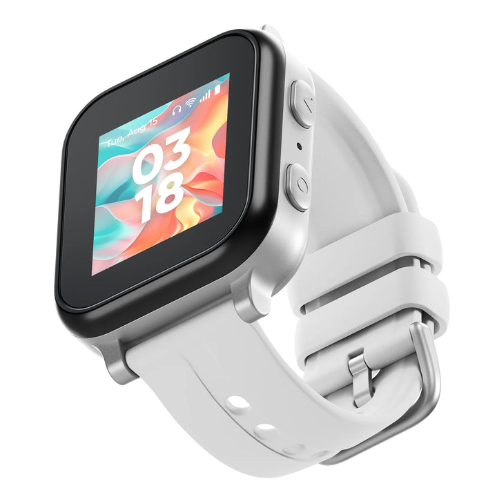 Gabb Watch 3e Kids Smartwatch - GPS Tracker, Talk & Text, SOS, No Internet, $30 Activation (Silver)