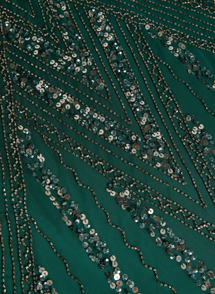 LAURA Embellished Evening Gown