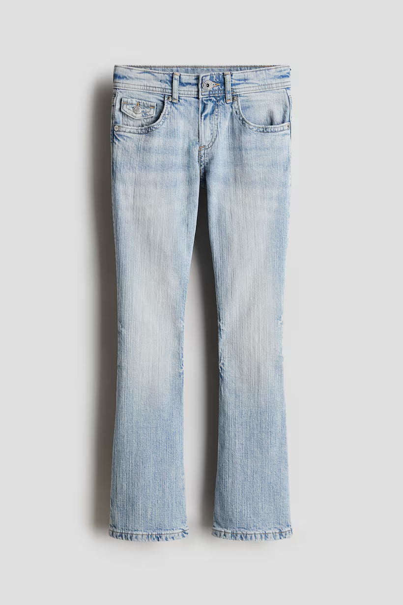 H&M Flared Leg Low Jeans
