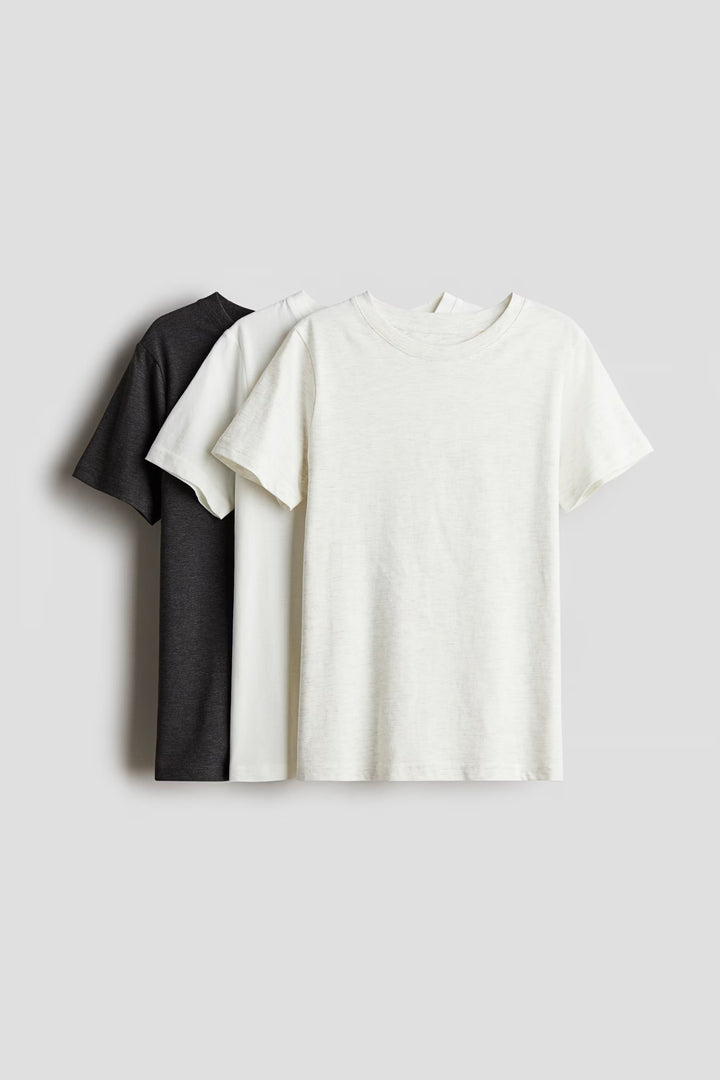 H&M 3-pack T-shirts